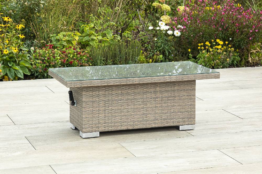Merxx Bellante Set 5tlg. Tisch höhenverstellbar 120 x 60 cm Sonderangebote