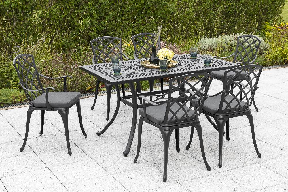 Merxx Rhodos Set 13tlg. Tisch 140 x 80 cm Discount Store für neue Produkte