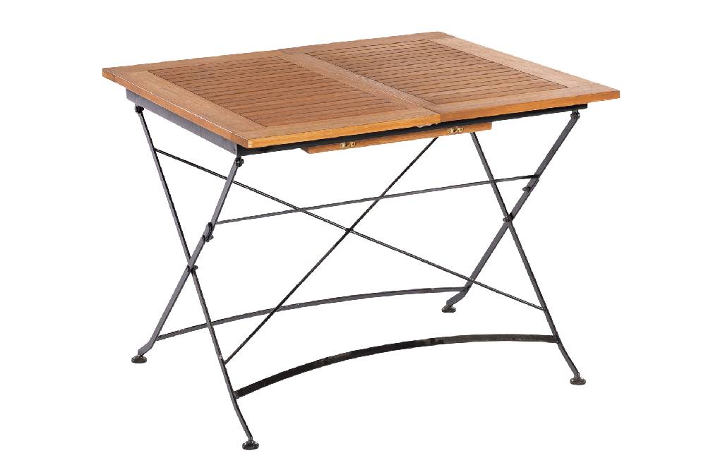 Merxx Schlossgarten Set 5tlg. Klappausziehtisch 100/150 x 90 cm Im Verkauf