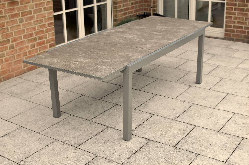 Merxx Amalfi di lusso Set 9tlg. Semi-Ausziehtisch 180/250 x 100 cm Angebote