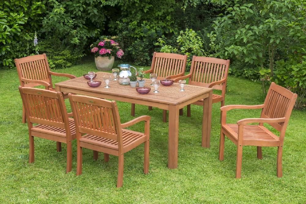 Merxx Maracaibo Set 7tlg. Tisch 170 x 90 cm