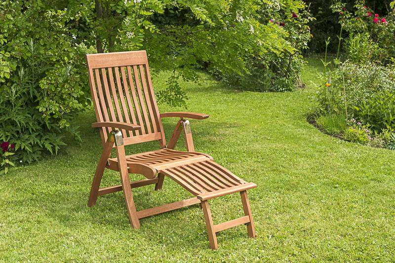 Merxx Comodoro Klappsessel 5 Pos. mit Fußteil und Kissen Outlet