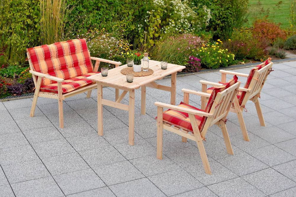Merxx Sylt Set 8tlg. Tisch 110 x 65 cm Exklusivangebot