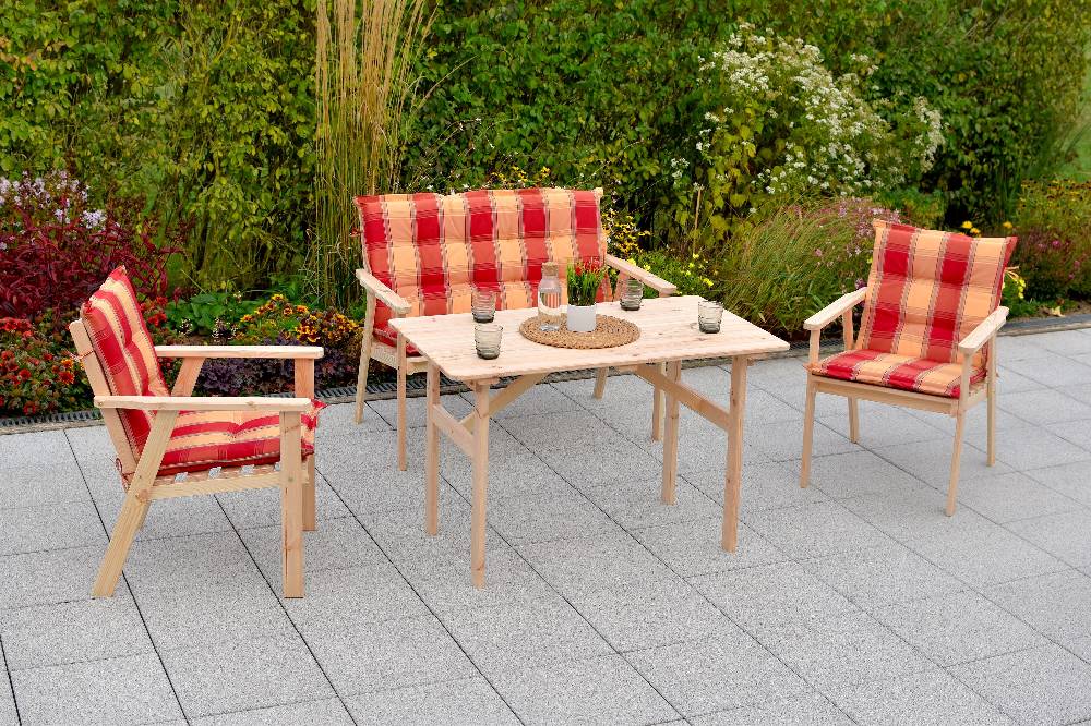 Merxx Sylt Set 8tlg. Tisch 110 x 65 cm Exklusivangebot