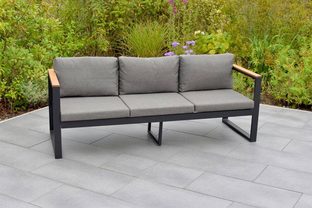 Merxx Mykonos Set 3tlg. Tisch 90 x 60 cm 3er Bank Cyber Monday