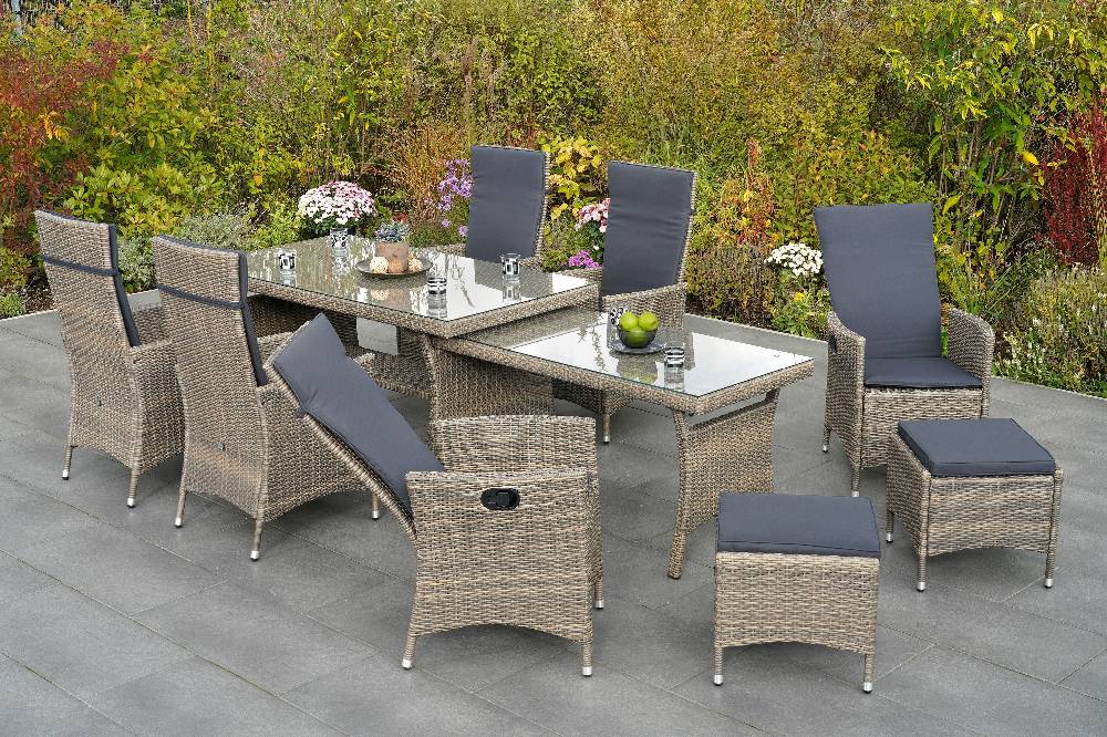 Merxx Ravello Set 17tlg. Tisch verlängerbar 160/270 x 85 cm Tiefpreis