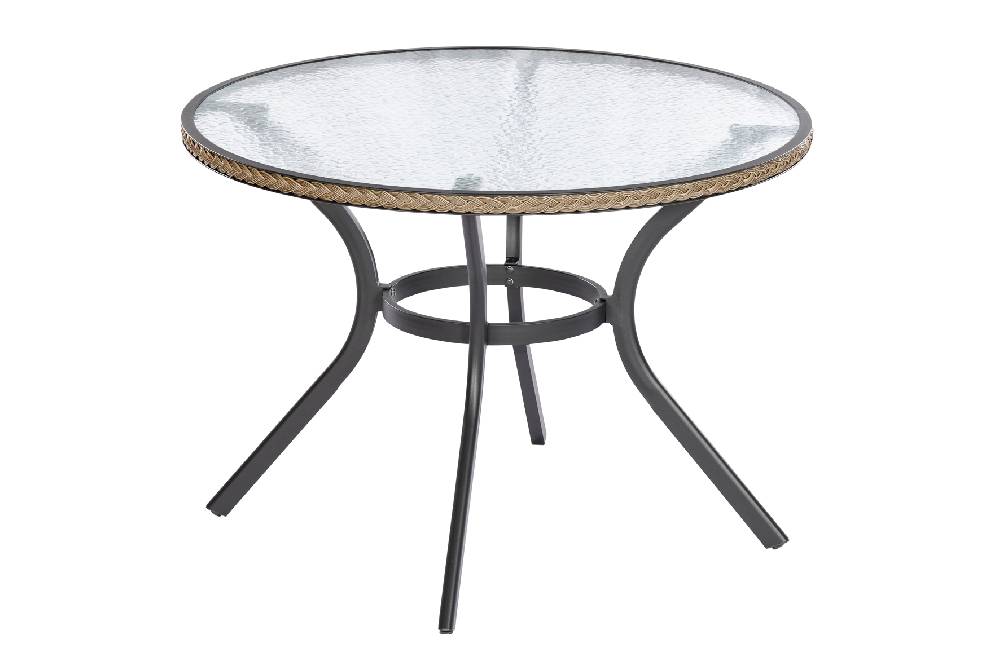 Merxx Roma Set 5tlg. Tisch rund ø100 cm Kauf eins, bekomm eins gratis