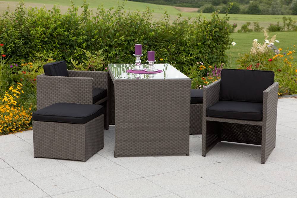Merxx Merano Balkonset 11tlg. Tisch 69 x 127 cm Sonderangebote