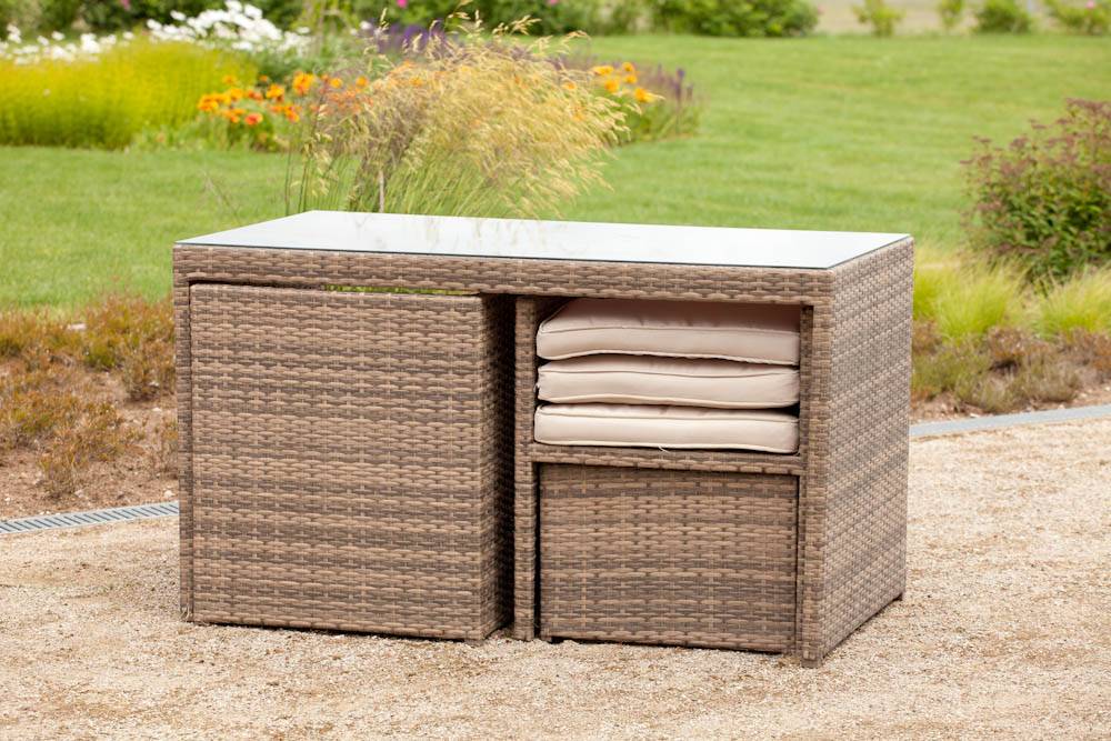 Merxx Merano Balkonset 11tlg. Tisch 69 x 127 cm Riesige Ersparnisse