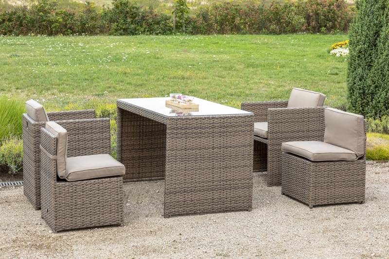 Merxx Merano Set 11tlg. Tisch 128 x 70 cm VIP-Rabatte