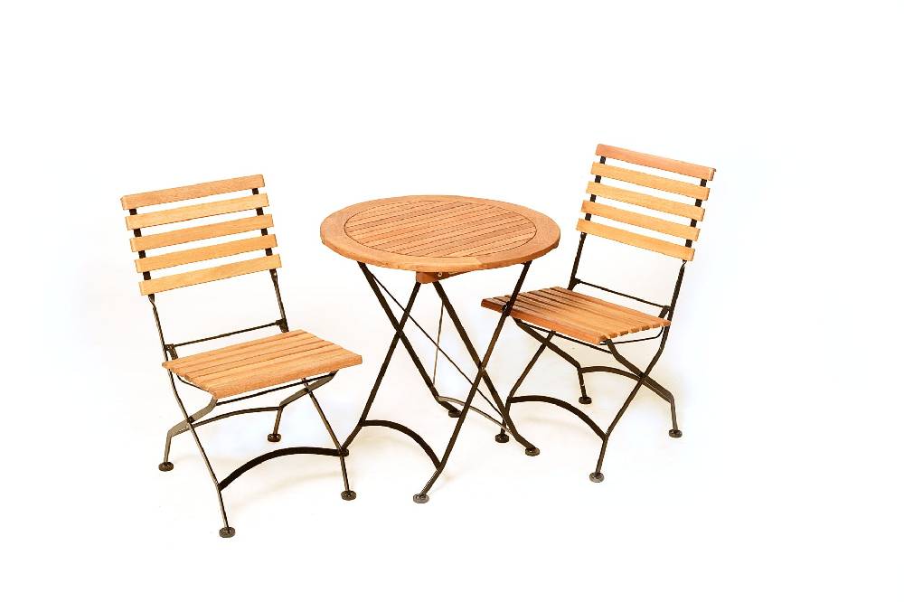 Merxx Schlossgarten Set 3tlg. Tisch rund ø 70 cm Letzter Tag