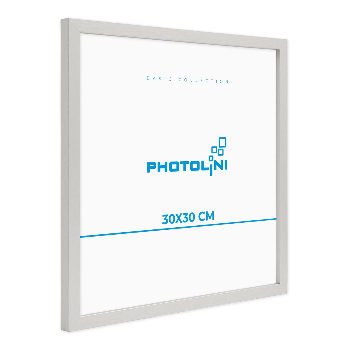 Photolini Collagerahmen 30x30 cm Modern Silber für 5 Bilder Acrylglas Online