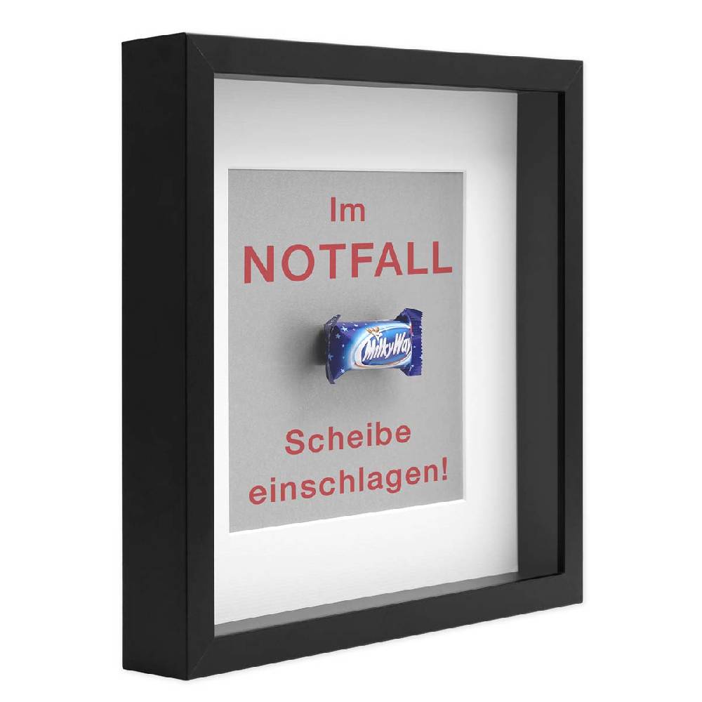 Photolini 3D Bilderrahmen Tief Schwarz 3 cm Objekttiefe Günstig kaufen