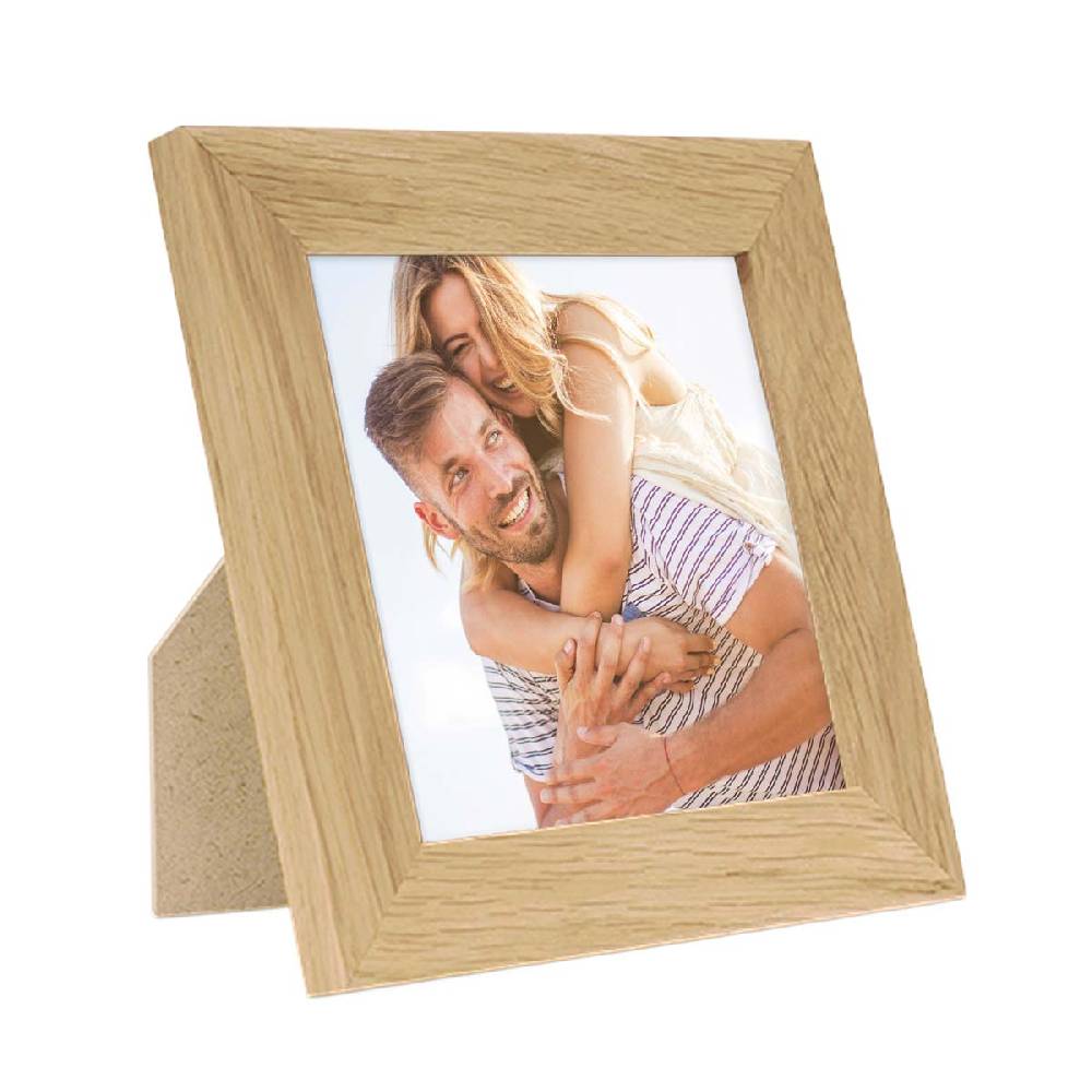 Photolini Holz-Bilderrahmen Basic Collection Modern Eiche Discount Store für neue Produkte