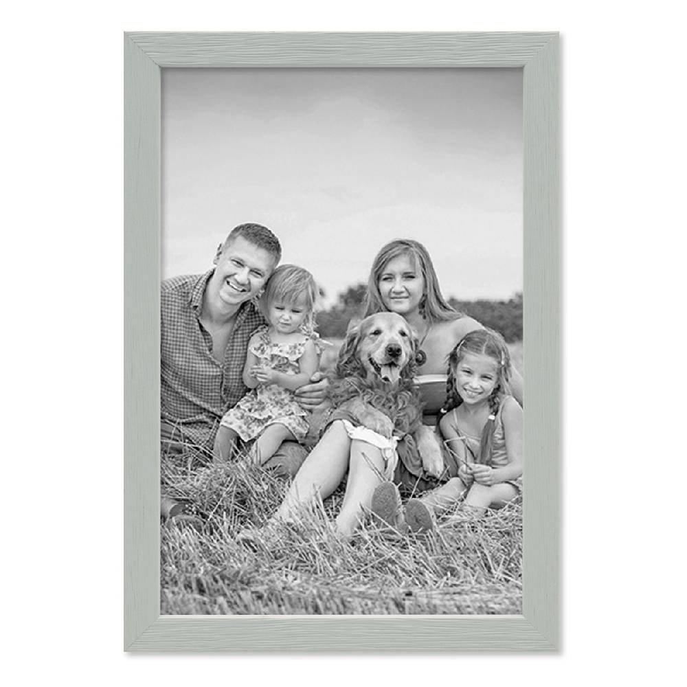 Photolini Bilderrahmen Grau mit Acrylglas 20x30 cm Outlet