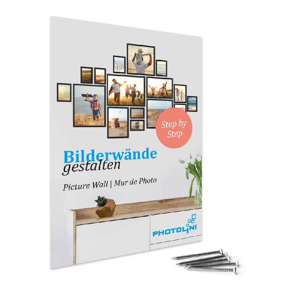 Photolini Bilderrahmen Grau mit Acrylglas 20x30 cm Outlet