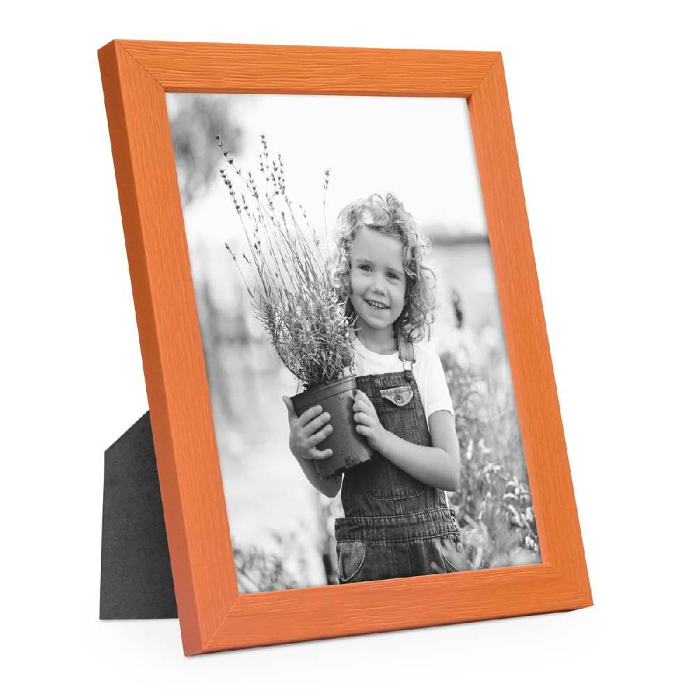Photolini Bilderrahmen Orange mit Acrylglas Verkauf