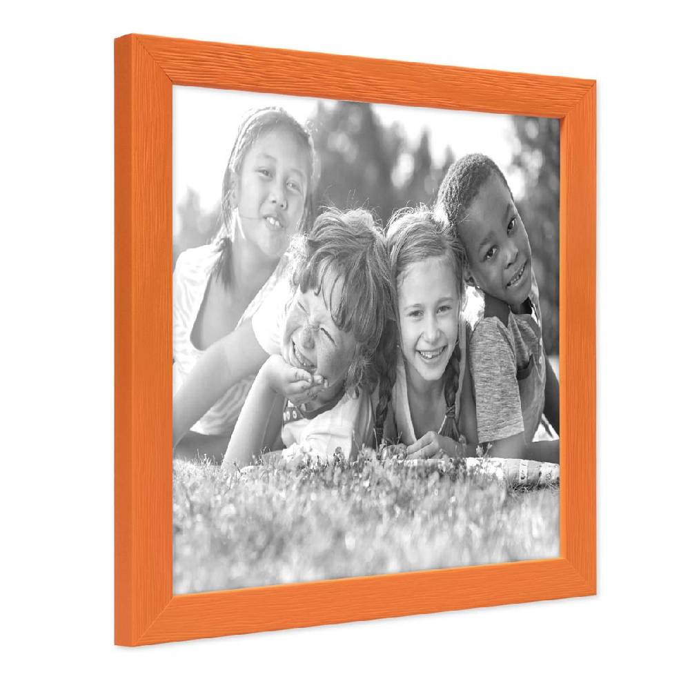 Photolini Bilderrahmen Orange mit Acrylglas Verkauf