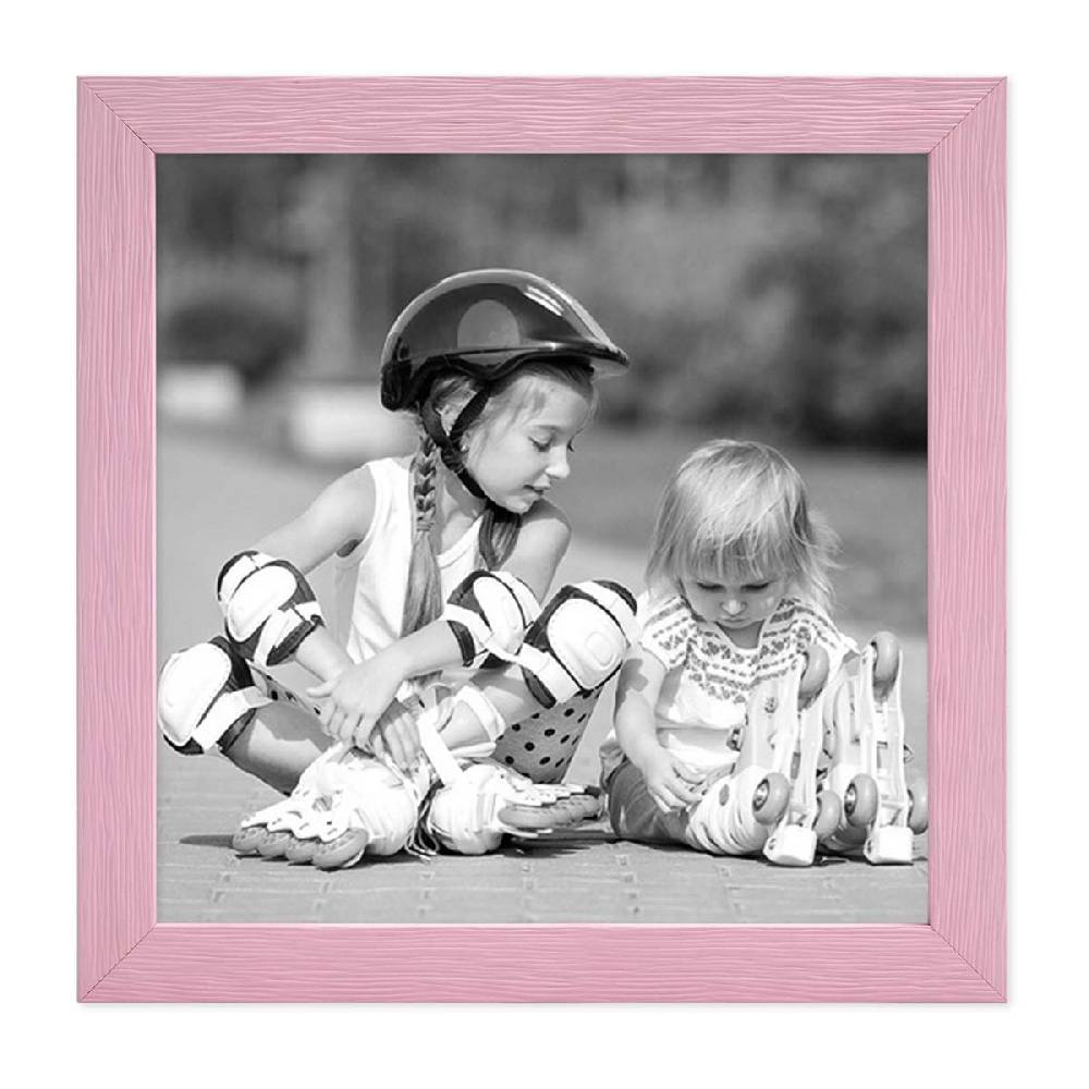 Photolini Bilderrahmen Rosa mit Acrylglas Blitzverkäufe