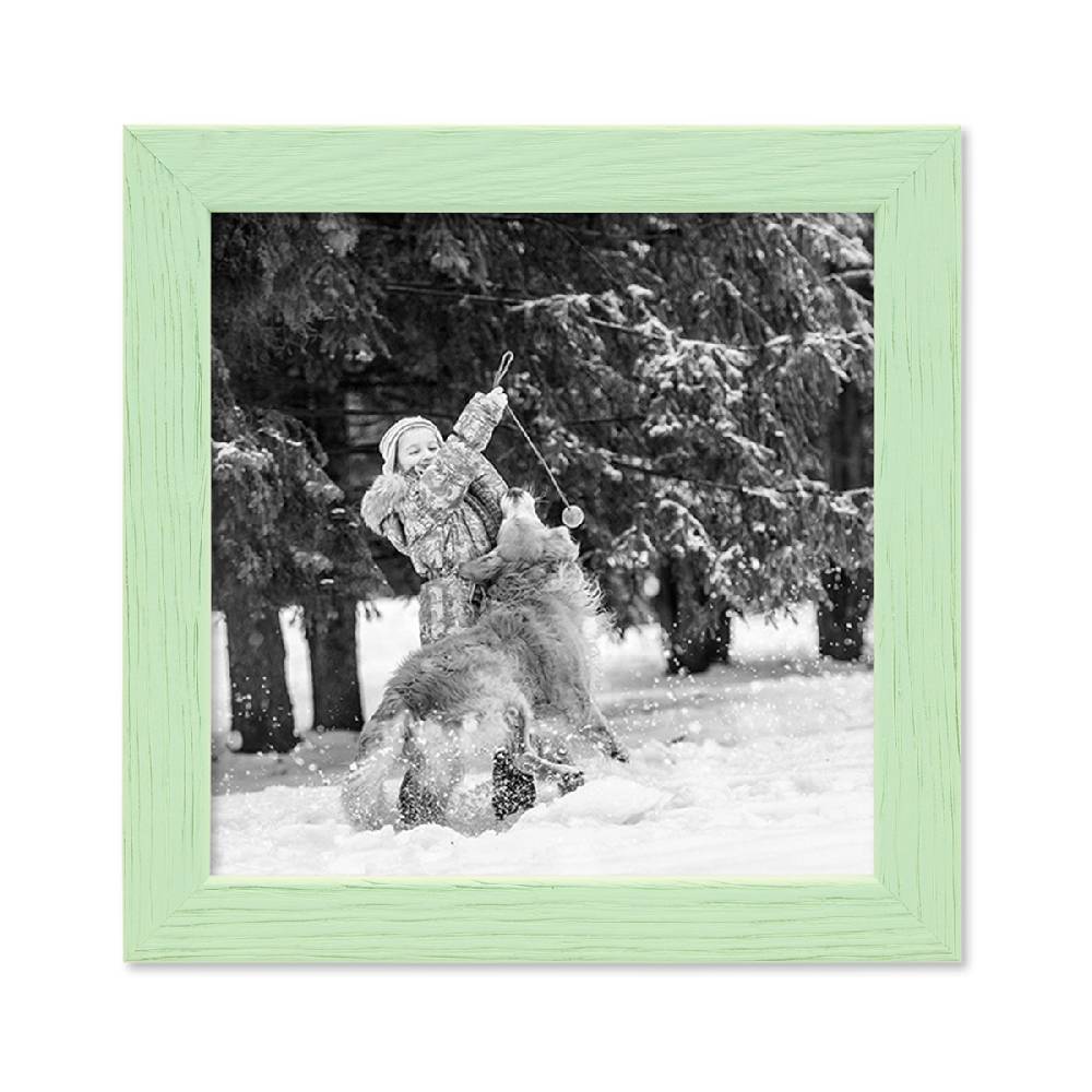 Photolini Bilderrahmen Mint-Grün mit Acrylglas Limitierter Zeitrabatt