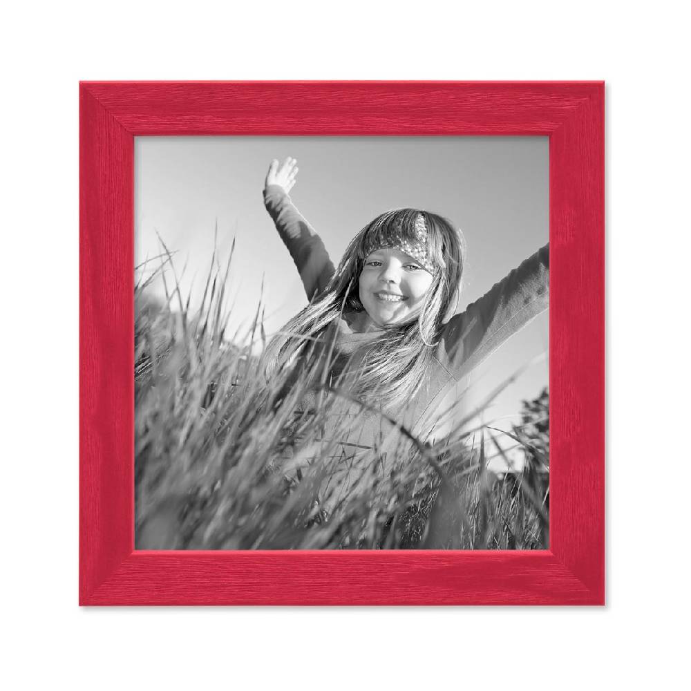 Photolini Bilderrahmen Rot mit Acrylglas Fabrik Onlineshop