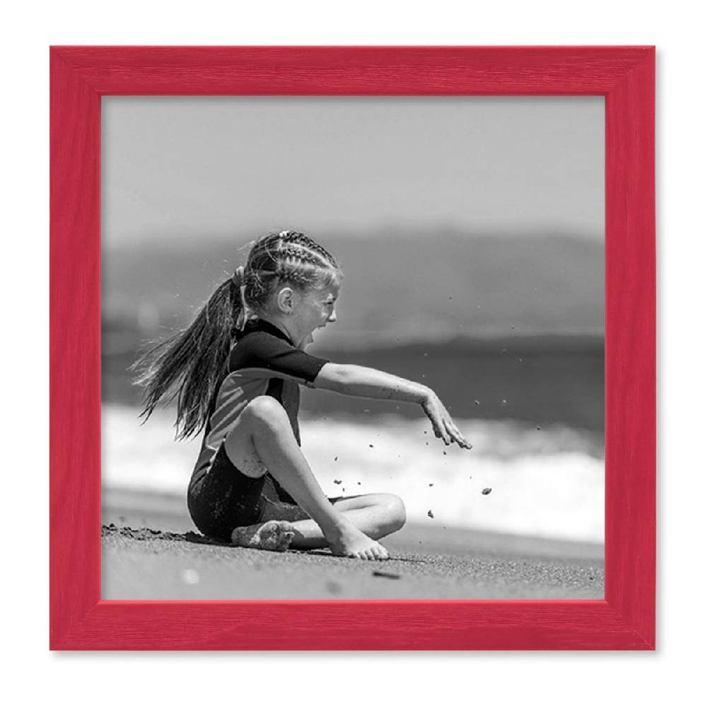 Photolini Bilderrahmen Rot mit Acrylglas Fabrik Onlineshop