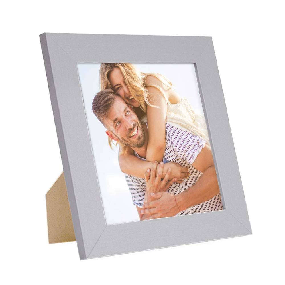 Photolini Bilderrahmen Basic Collection Modern Silber Sonderangebot