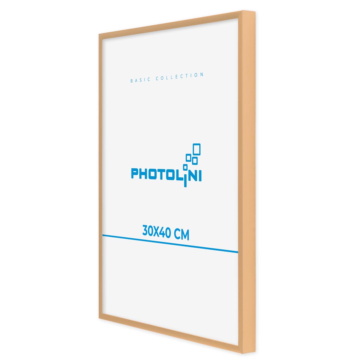 Photolini Alu-Bilderrahmen Gold mit Acrylglas Saisonschlussverkauf