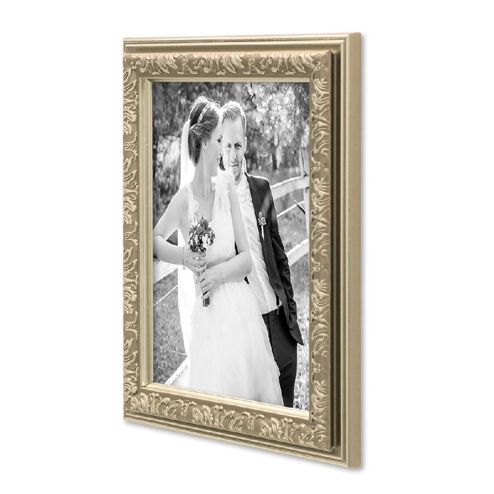 Photolini Bilderrahmen Silber Antik Ornamental Cyber Monday