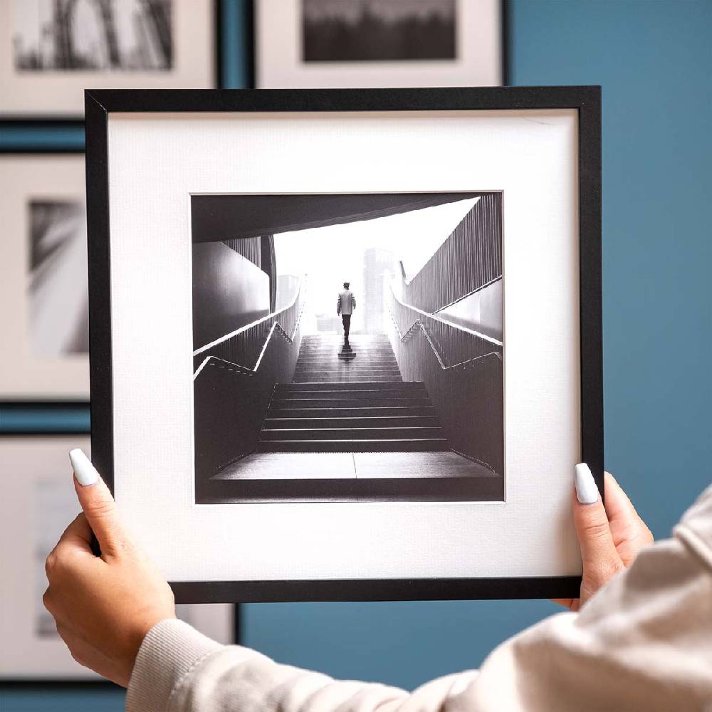 Photolini Passepartout Reinweiß Saisonschlussverkauf