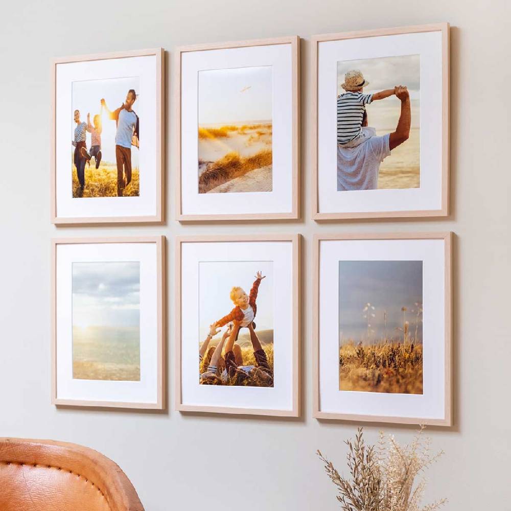 Photolini 10x Passepartout Reinweiß Muttertagsangebot