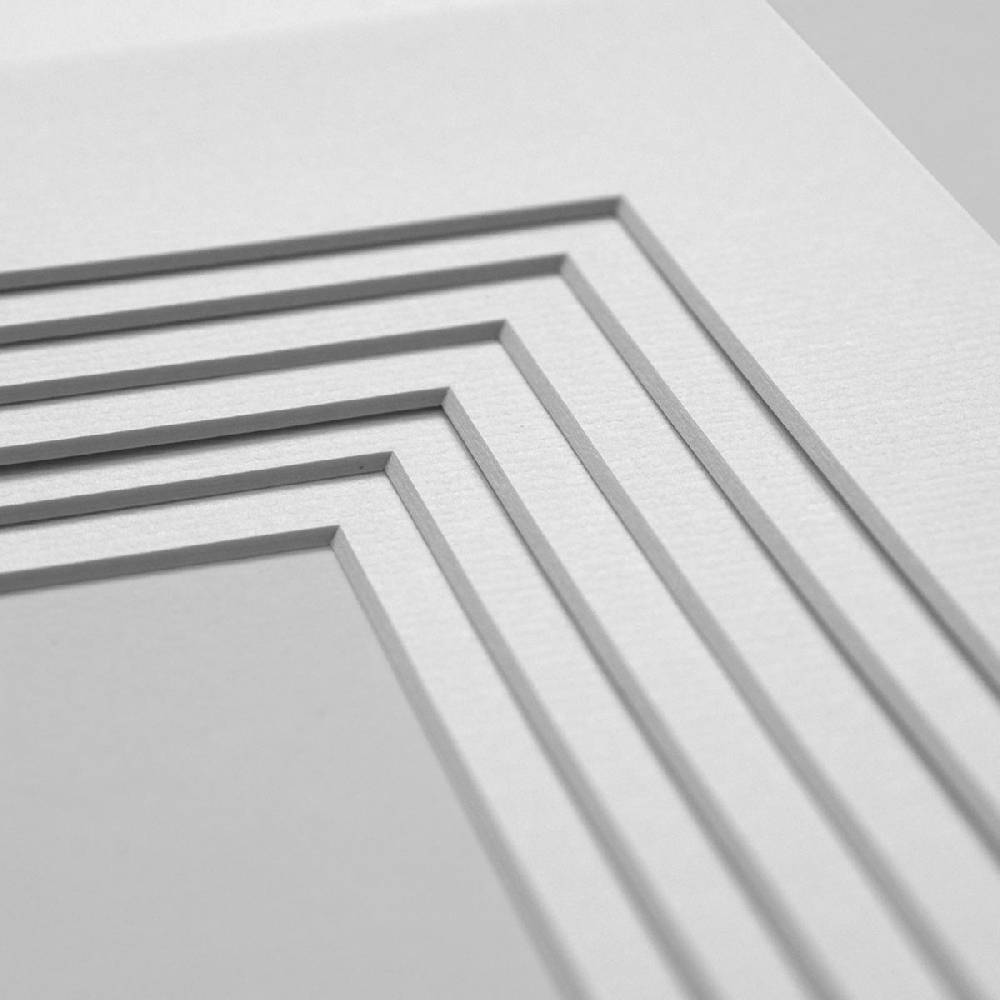 Photolini Passepartout Weiß Jubiläumsangebot