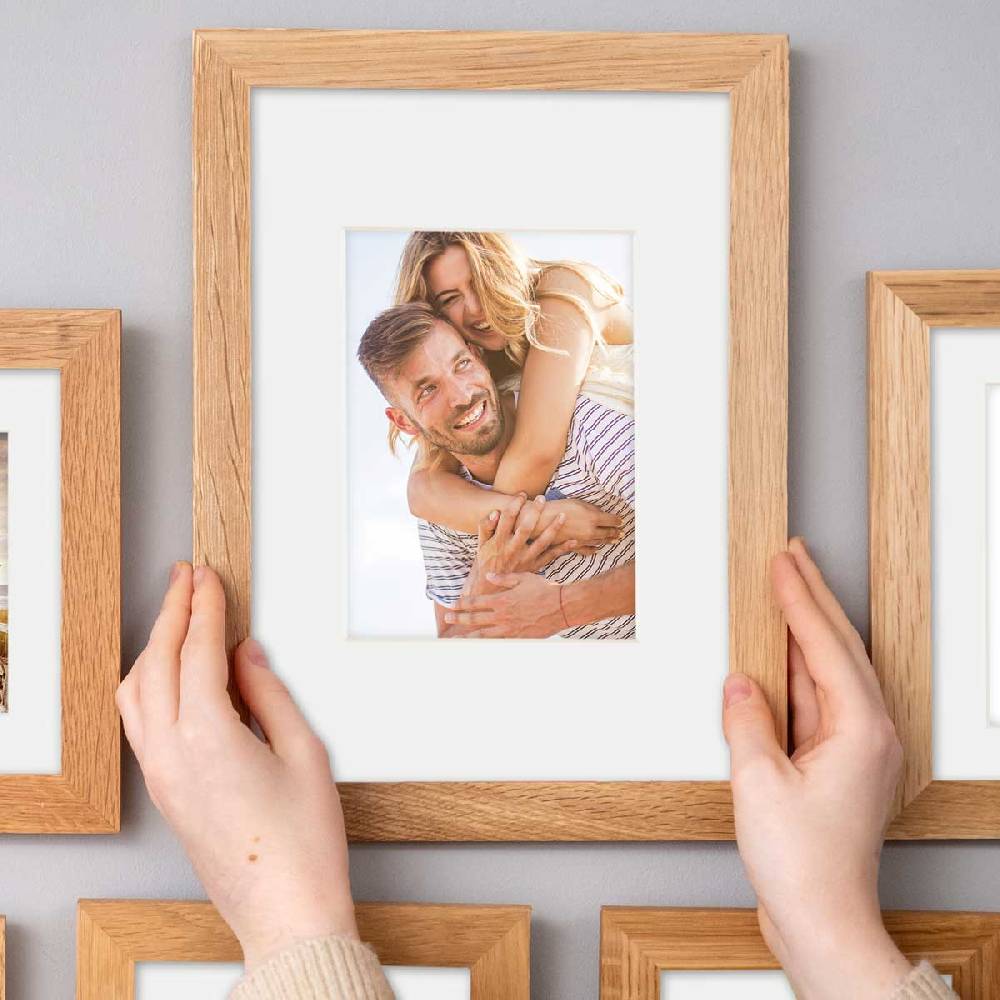 Photolini 10er Mix Passepartouts Creme-Weiß (für Rahmen je 2x 10x15, 13x18 und je 3x 15x20 und 21x30 cm) Fabrikladen