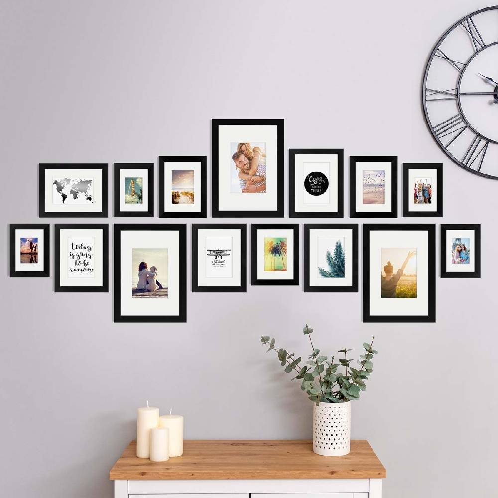 Photolini Passepartouts Creme-Weiß für 15er Rahmen-Set No.2 Rabatte dieses Monats