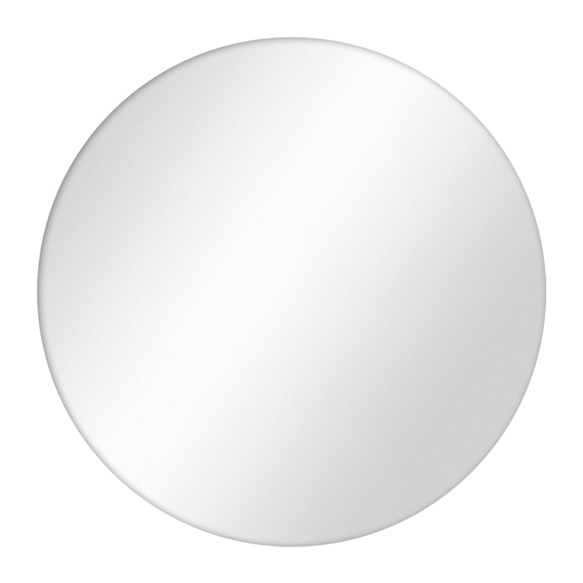 Photolini B-WARE: Spiegel Rund ohne Rahmen 70 cm