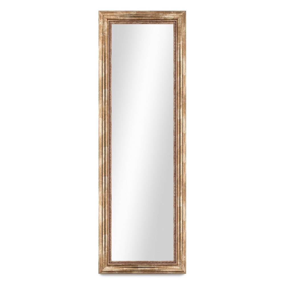 Photolini B-WARE: Wand-Spiegel 40x100 cm im Barock-Stil Gold / Spiegelfläche 30x90 cm Super Sparpreis