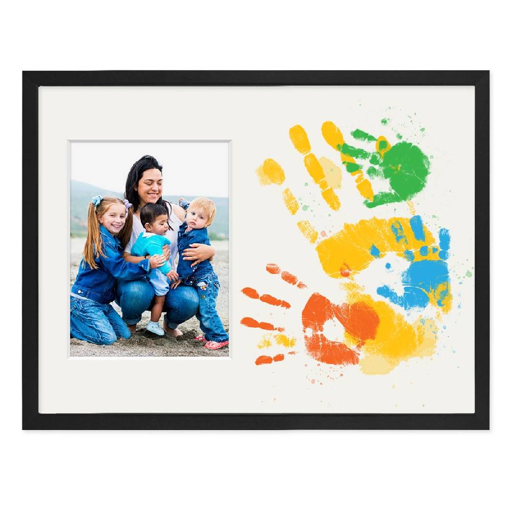 Photolini Galerie-Passepartout Weiß 30x40 cm für 1 Bild in 15x20 cm und Fläche zum Selbst gestalten Super Rabatt