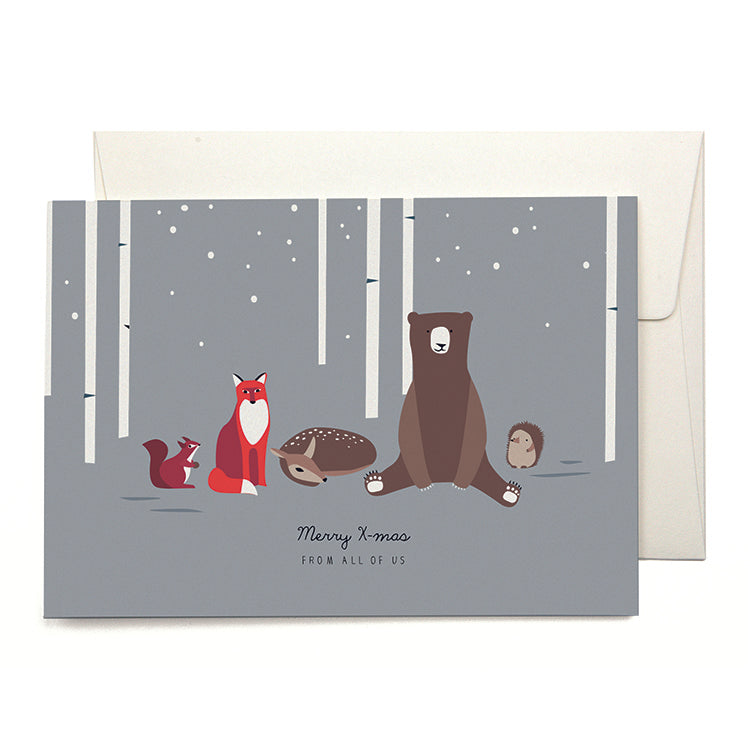 Pleased To Meet Forest Animals Grusskarte Bis zu 55% Rabatt