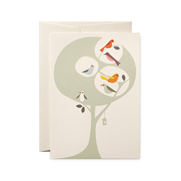 Pleased To Meet Tree of Birds Grusskarte Rabatte dieses Monats