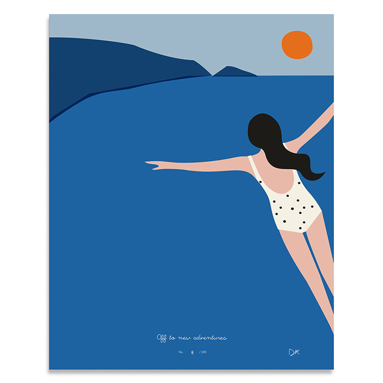 Pleased To Meet Cliff Diving, Druck, ltd. 200 Angebote