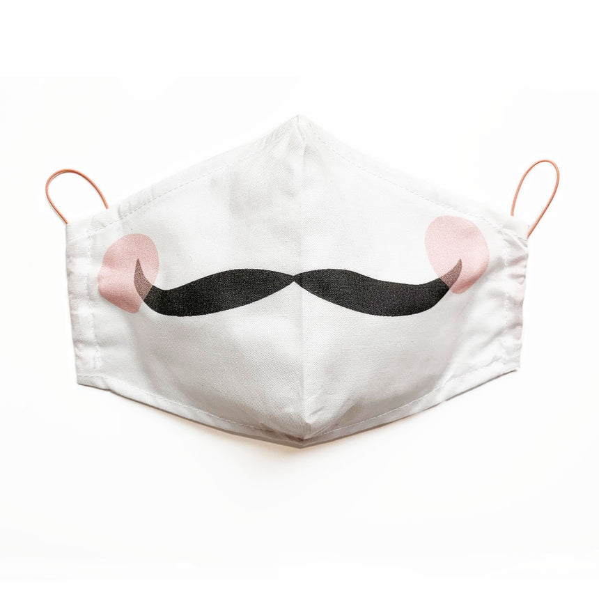 Pleased To Meet Moustache Mask Versandkostenfrei