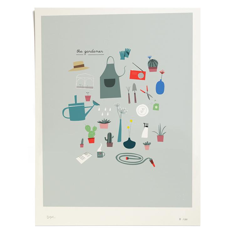 Pleased To Meet The Gardener, Druck, ltd. 250 Online Shopping
