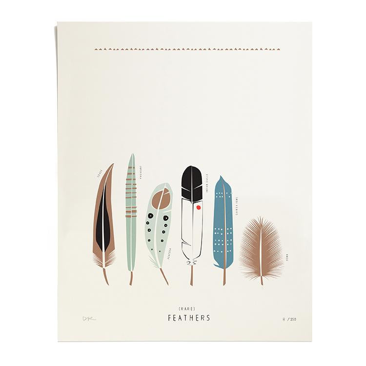 Pleased To Meet Rare Feathers, Druck, ltd. 250 Saisonschlussverkauf