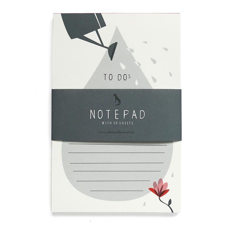 Pleased To Meet Watering Can Notizblock A6 Rabatte dieses Monats