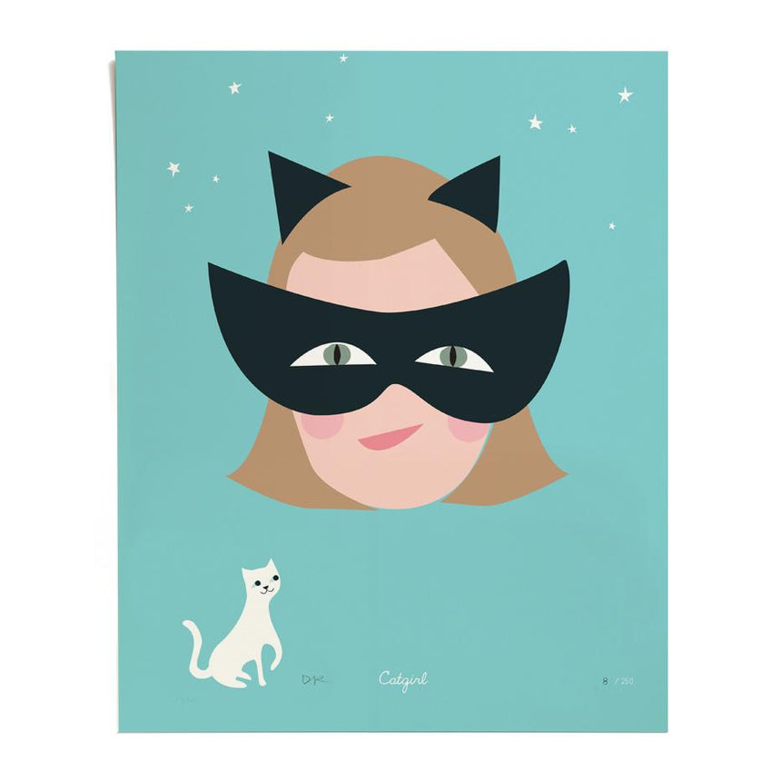 Pleased To Meet Cat Girl, Druck, ltd. 250 Cyber Monday