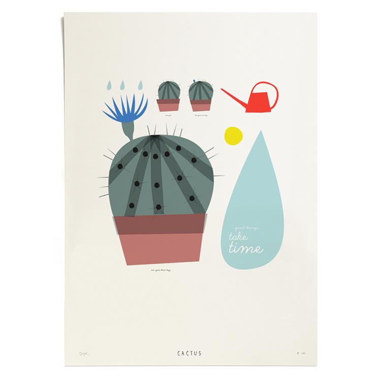 Pleased To Meet Cactus, Druck, ltd. 250 Osterangebot