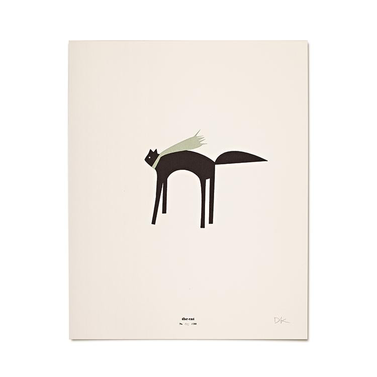 Pleased To Meet The Cat, Letterpress Druck, ltd. 200 Valentinstagsangebot