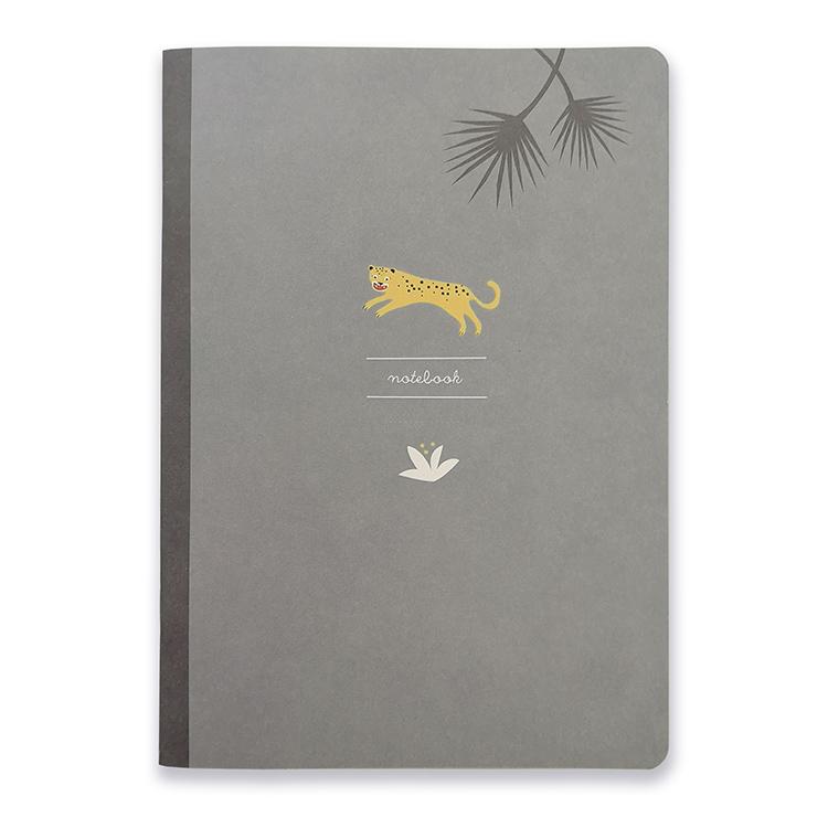 Pleased To Meet Leopard Notizheft A5, blanko Saisonale Angebote