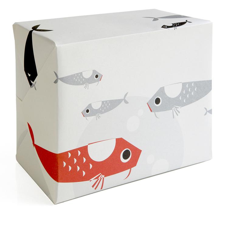 Pleased To Meet Koi Geschenkpapier 2025