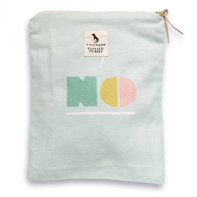 Pleased To Meet Yes Pouch Valentinstagsangebot